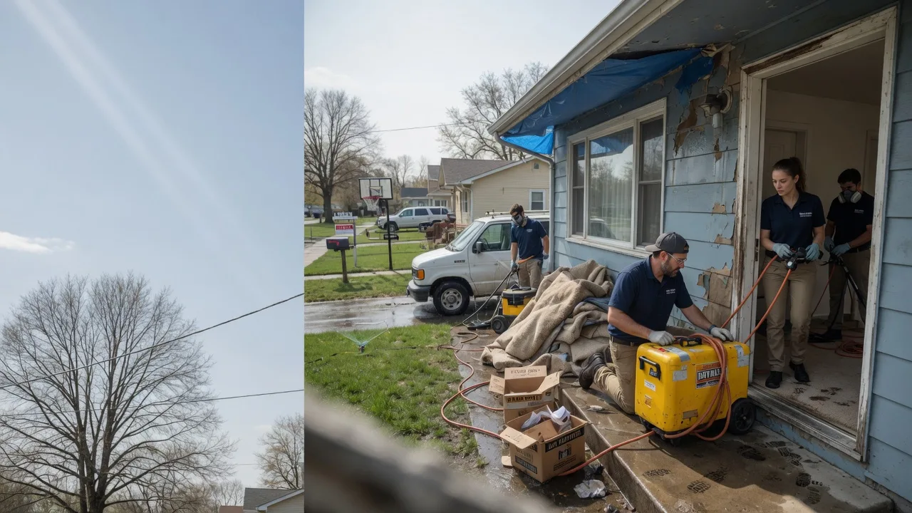 Basement Flood Cleanup in Palestine, WV near me
